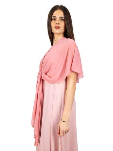 STRABELLO CERIMONIA Stola Cerimonia A Scialle Elegante In Georgette