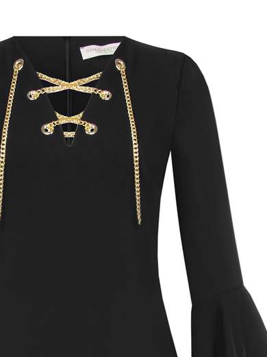 RINASCIMENTO Vestito Corto Elegante Online Donna Di Rinascimento Svasato