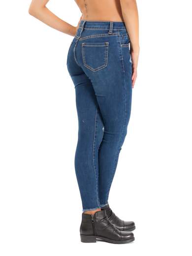 STRABELLO Jeans Strappati Donna Online Skinny Push Up Elasticizzati
