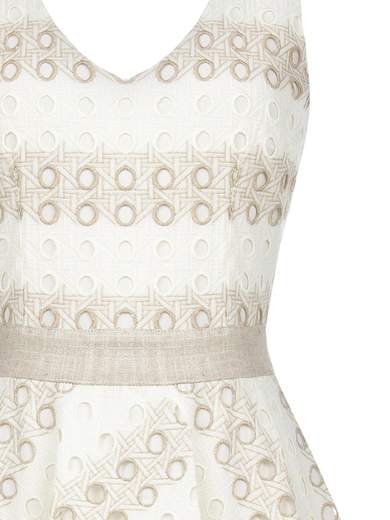 RINASCIMENTO Vestito Elegante Estivo Donna Corto Di Rinascimento Svasato