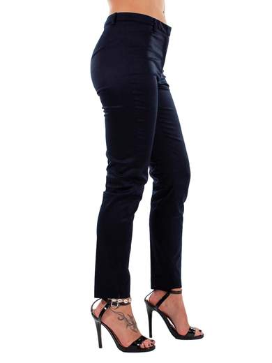 CARMEN Pantaloni slim in cotone 110-2144-SAT