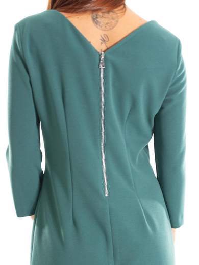 CARMEN Vestito corto elegante maniche tre quarti 311-6257-1