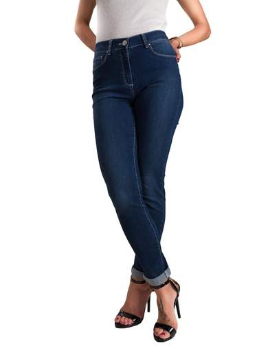 CARMEN Jeans skinny da donna a vita alta P-5429