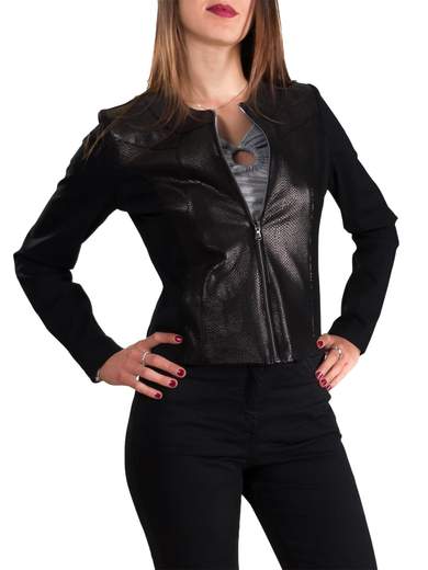 CARMEN Giacca da donna effetto pelle di coccodrillo PISA