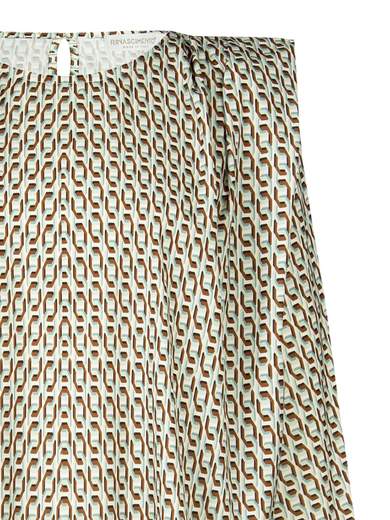 RINASCIMENTO Camicetta Elegante Blusa Donna Fantasia Geometrica Manica Lunga