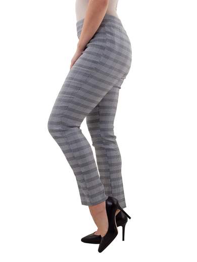 STRABELLO Pantaloni Con Elastico In Vita Donna A Fantasia Elasticizzati
