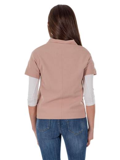 Giacca Donna Primavera Maniche Removibili Eg1703