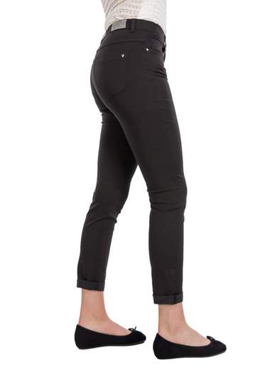 Pantalone Chino Donna Estivo Leggeri Cotone A Sigaretta Slim Fit