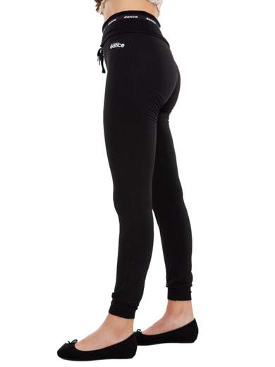 Leggings fitness donna sportivi palestra slim con coulisse