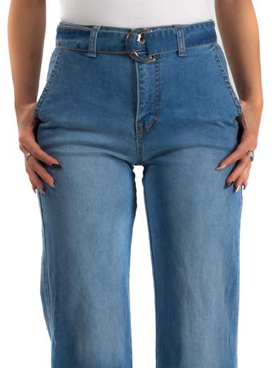 RINASCIMENTO Jeans gamba larga CFC0092050003