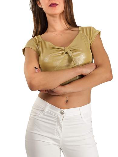 CARMEN UNICA Top corto super aderente M1482T231