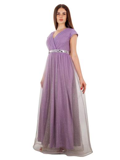 STRABELLO CERIMONIA Vestito Lungo Cerimonia Donna Da Principessa Stile Impero