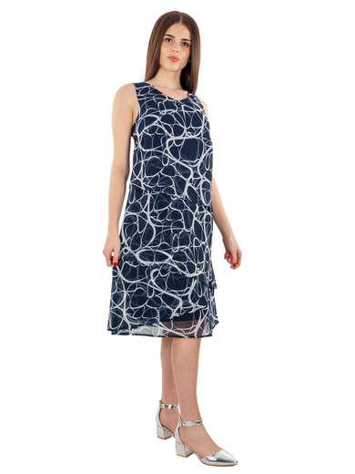 Sologioie Curvy Abito Elegante Taglie Comode Corto Per Cerimonia Da Signora