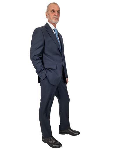 Abito elegante uomo con revers classico drop 0 taglie extra forti