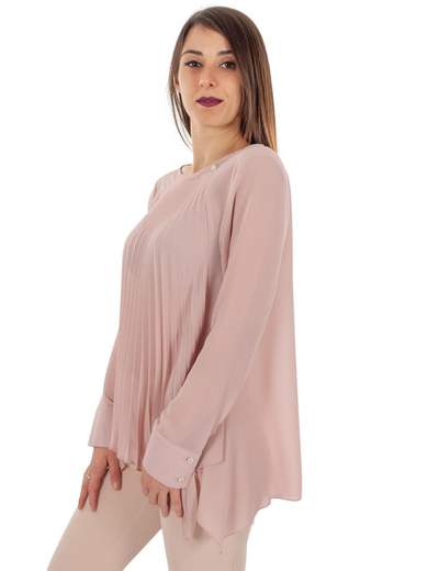 Elegant pleated women’s blouse Rinascimento