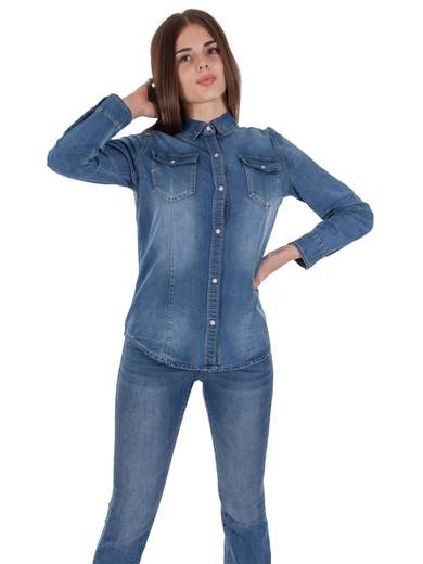 Camicia Jeans Donna