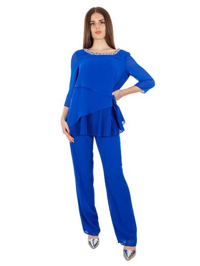 Sologioie Curvy Completo Pantalone E Casacca Elegante Per Cerimonia Curvy