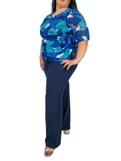 Sologioie Curvy Completo Pantalone E Casacca Elegante Abito Cerimonia Curvy
