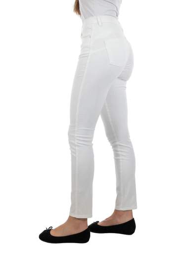 CARMEN Jeans Donna Push Up Estivo A Sigaretta Chiari Elasticizzati