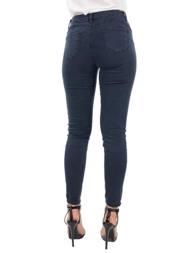 MISS BONBON Jeans Skinny Donna Vita Alta Push Up Elasticizzati E Aderenti