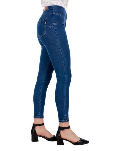 RINASCIMENTO Jeans Skinny Donna Elasticizzati Vita Alta Aderenti Stretti