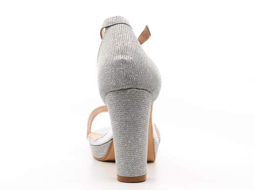 Sandali cerimonia estivi donna tacco largo alti con plateau