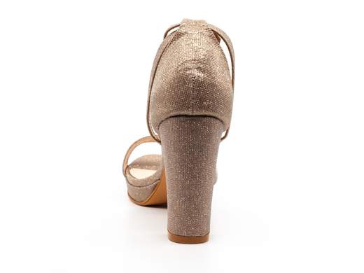 Elegant Women’s Ceremony Sandals with Block Heel