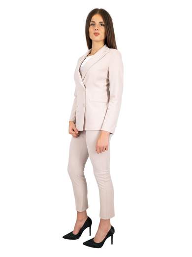 RINASCIMENTO Tailleur Giacca E Pantaloni Completo Donna Elegante In Crepe