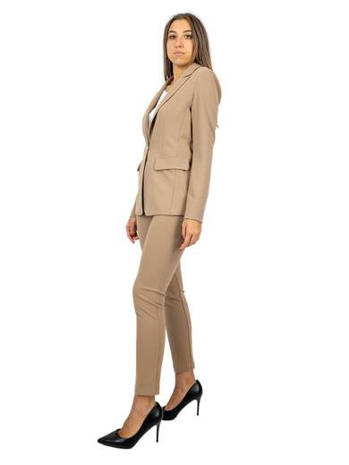 RINASCIMENTO Tailleur Pantaloni Eleganti Donne Da Cerimonia Slim In Crepe