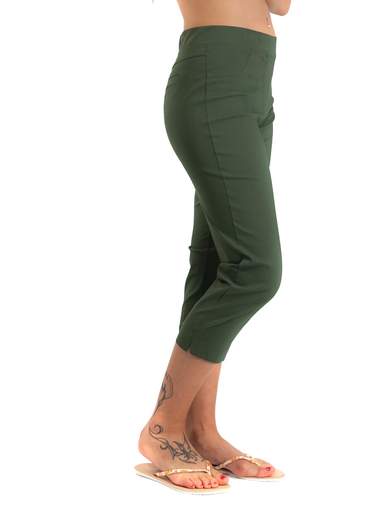 STRABELLO Pantaloni Pinocchietti Donna Estivi Leggeri Elasticizzati