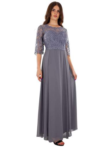 STRABELLO CERIMONIA Abito Da Cerimonia Lungo Stile Impero Mamma Sposa O Sposo