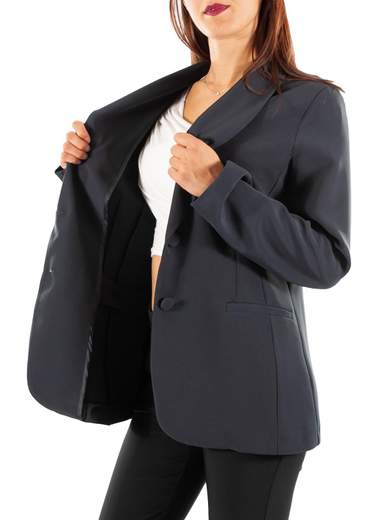 CARMEN Giacca due bottoni in tessuto tecnico 3516