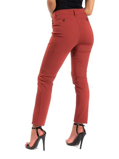 CARMEN Pantaloni A Sigaretta Pantalone Donna Eleganti Dritti Tecnico