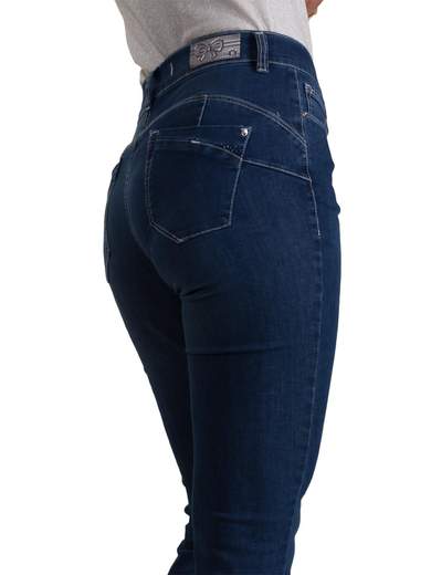 CARMEN Jeans skinny da donna a vita alta P-5429