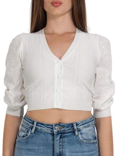 RINASCIMENTO Cardigan Corto Elegante Donna Estivo Leggero Rinascimento