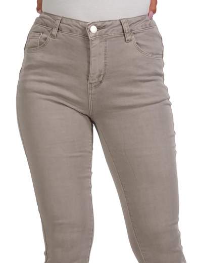 MISS BONBON Jeans Skinny Donna Vita Alta Push Up Elasticizzati E Aderenti
