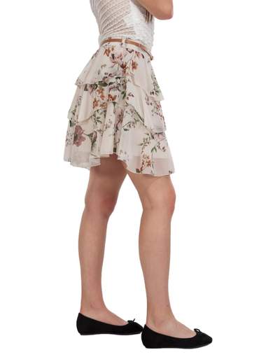 Tiered Floral Summer Skirt