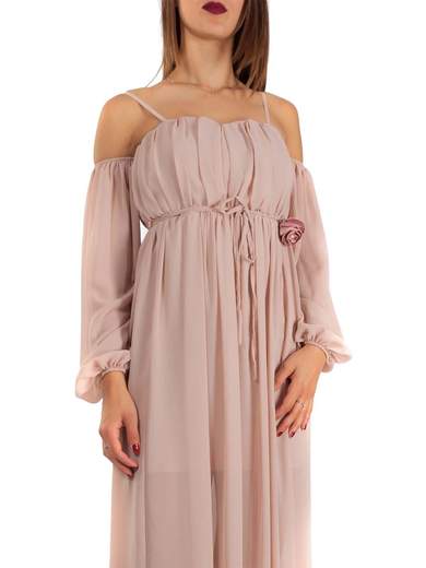 RINASCIMENTO Vestito Lungo Per Cerimonia Donna Stile Impero Elegante Damigelle