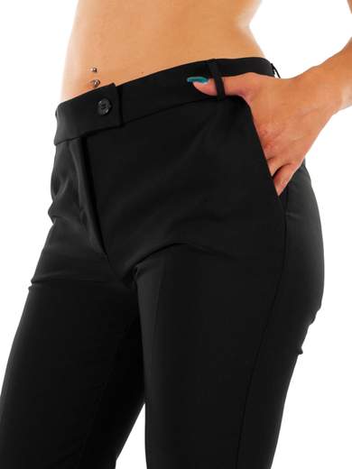 RINASCIMENTO Pantaloni A Sigaretta Donna Eleganti Classici Slim Fit Dritti