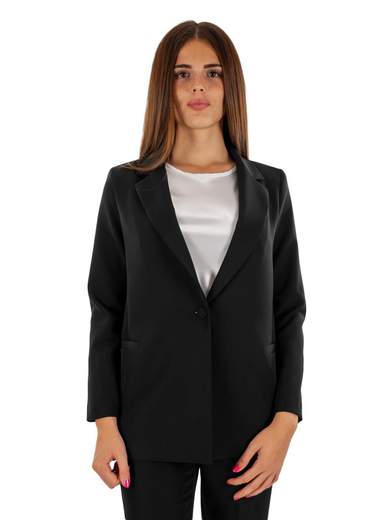 Tailleur donna completo giacca e pantalone elegante tecnico