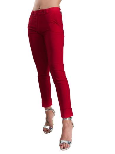 CARMEN UNICA Pantaloni dritti vita regular P424T3