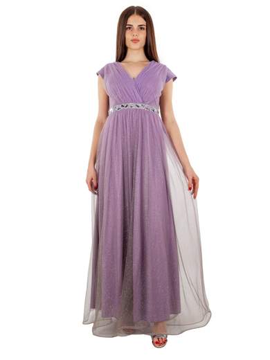 STRABELLO CERIMONIA Vestito Lungo Cerimonia Donna Da Principessa Stile Impero