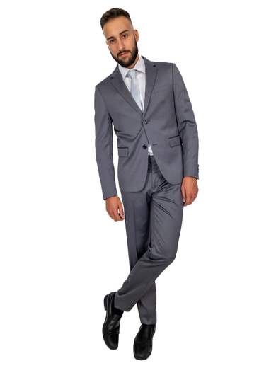 Abito cerimonia uomo Drop 8 con revers classico ed elegante