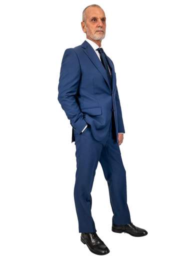 Abito Uomo Fresco di Lana 100% Lana Vergine Regular Fit