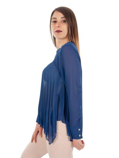 Elegant pleated women’s blouse Rinascimento