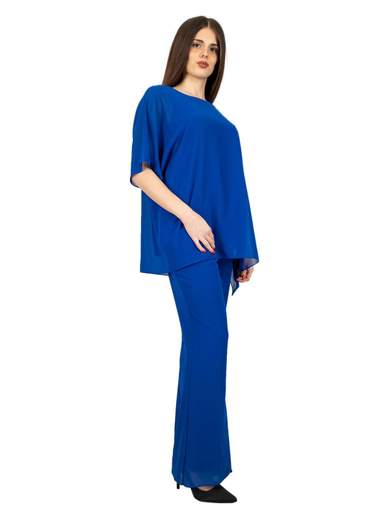 Elegant plus size chiffon outfit for women
