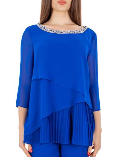 Sologioie Curvy Completo Pantalone E Casacca Elegante Per Cerimonia Curvy