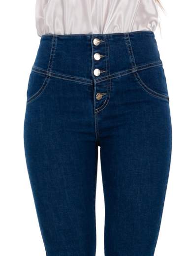 RINASCIMENTO Jeans Skinny Donna Elasticizzati Vita Alta Aderenti Stretti