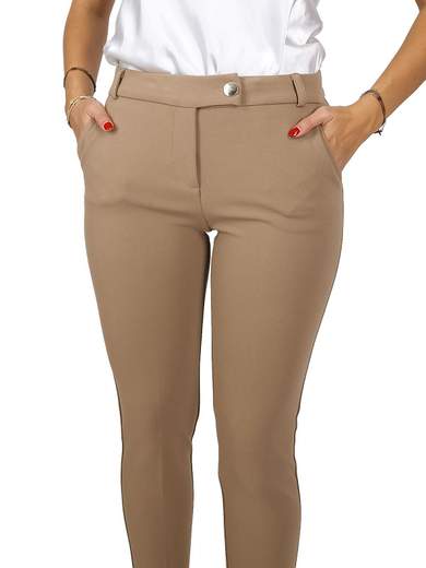 RINASCIMENTO Tailleur Pantaloni Eleganti Donne Da Cerimonia Slim In Crepe