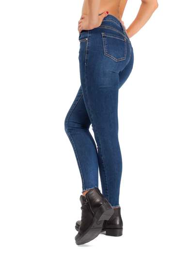STRABELLO Jeans Strappati Donna Online Skinny Push Up Elasticizzati